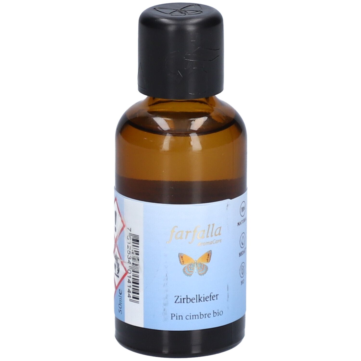 Farfalla Zirbelkiefer Arve Äth/Öl bio Wildsa 50 ml Ätherisches Öl