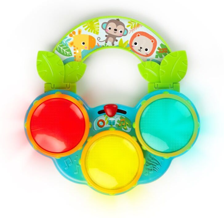 Bright Starts Safari Beats jouet d’éveil avec une mélodie 3 m+ 1 pcs