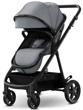 Mompush Meteor2 Baby Stroller 2-in-1 with Newborn Mode, Compatible with Infant Car Seat Adapter Included