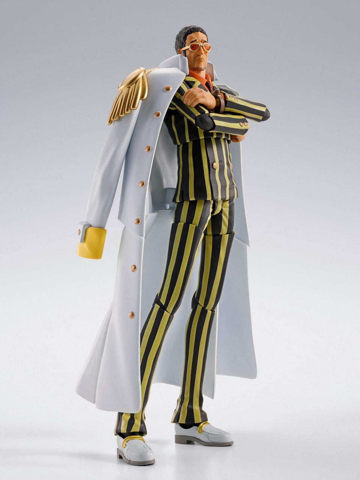 Bandai Tamashii Nations S.H.Figuarts Borsalino One Piece Future Island Egghead actiefiguur, 20 cm
