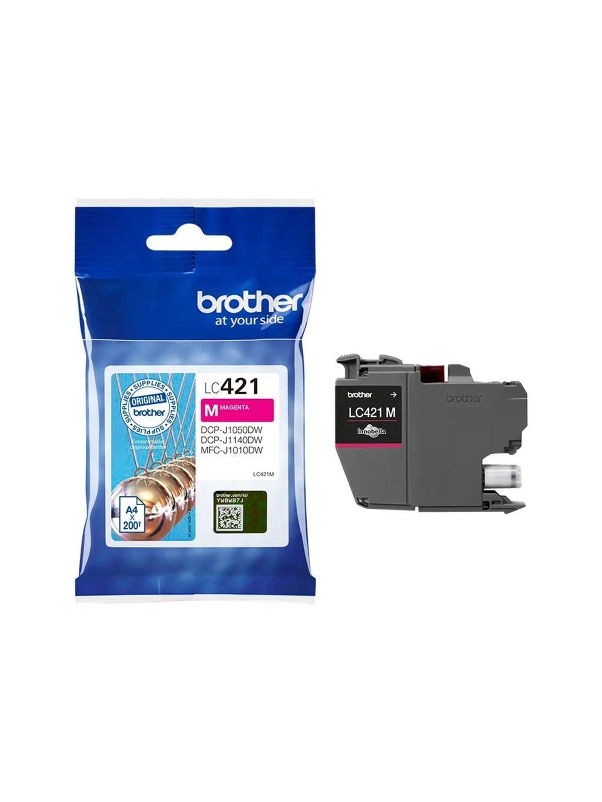Brother LC421M Magenta Ink