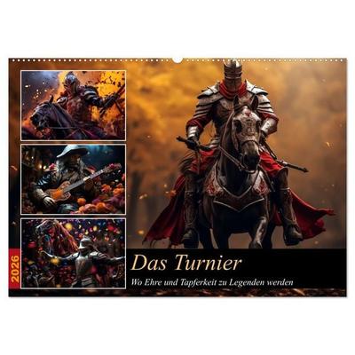 Das Turnier (Wandkalender 2026 DIN A2 quer), CALVENDO Monatskalender