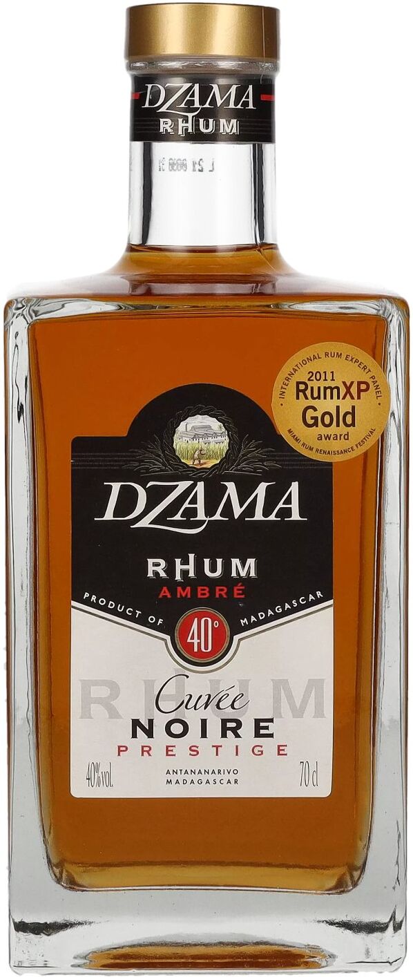 Dzama Rhum Dzama Cuvée NOIRE PRESTIGE Rhum 40% Vol. 0,7l