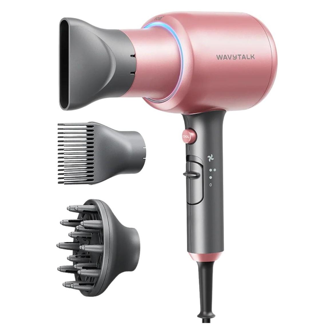 Wavytalk Blown Away Hair dryer Pink (2200 W) (Wavytalk-3686)
