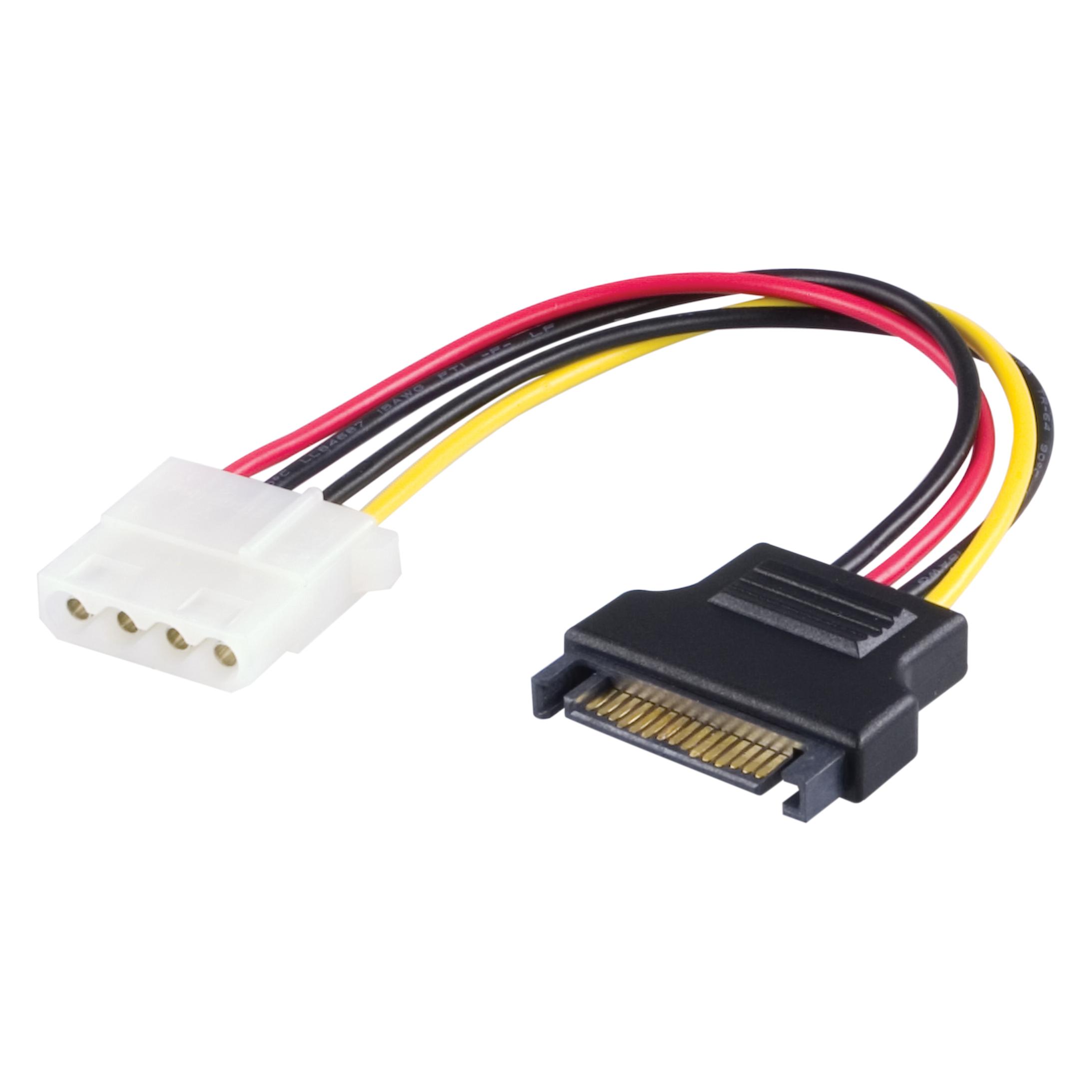 Deltaco SATA-S5 0,3 m (30 cm, 4 pin PWM, SATA) (SATA-S5)