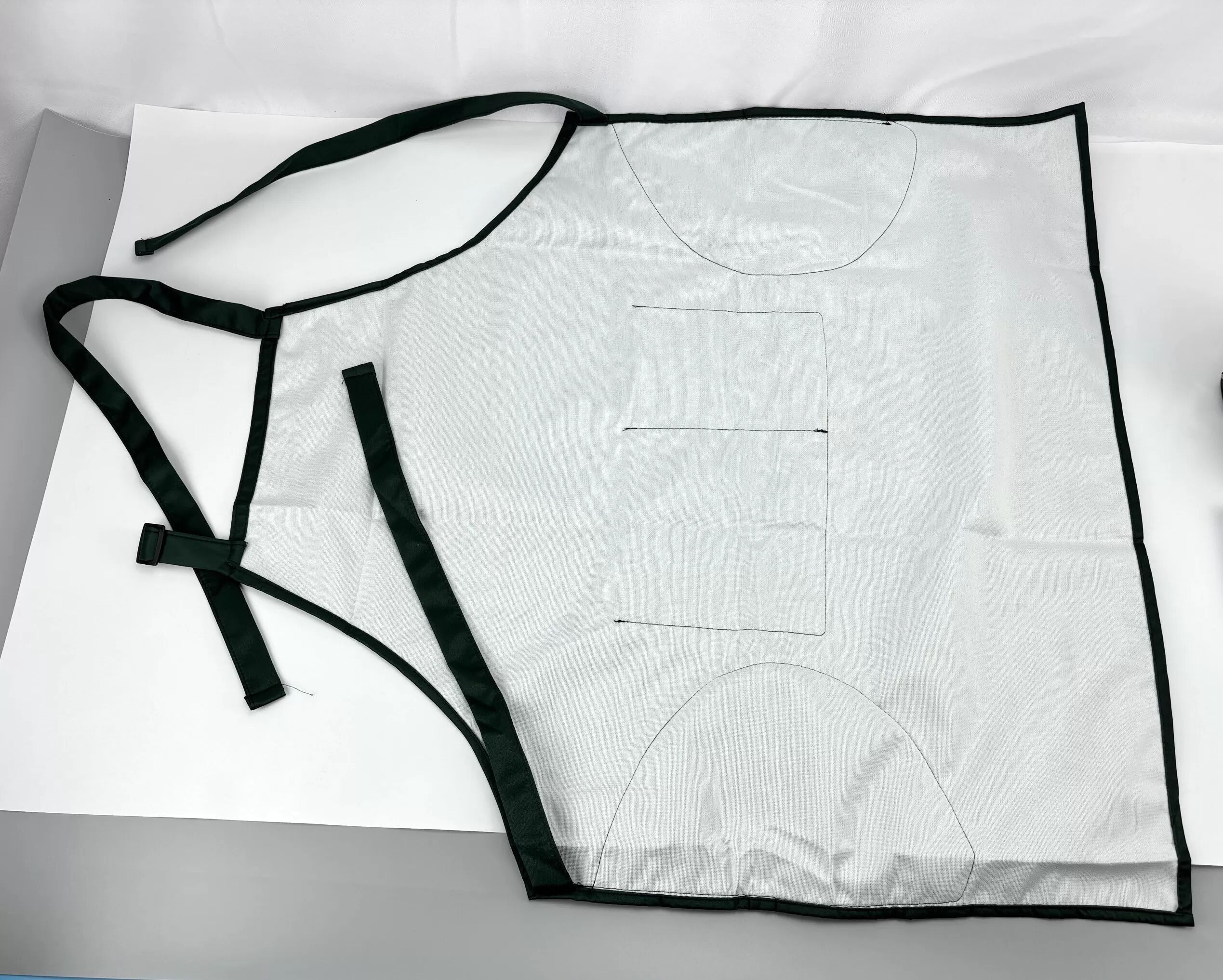 INF Tablier imperméable avec serviette Vert
