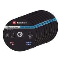 Trennscheibe dünn, Ø 230 x 2,0mm, 10 Stück für Winkelschleifer
