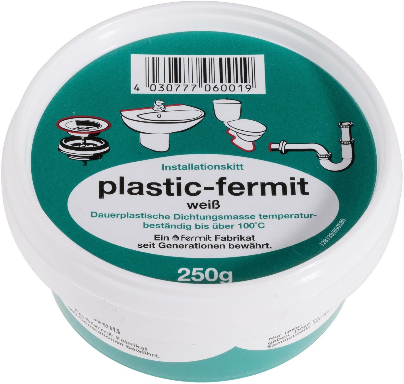 HAAS Plastic-Fermit AQUA 250 gr, Montagezubehör, 5343,