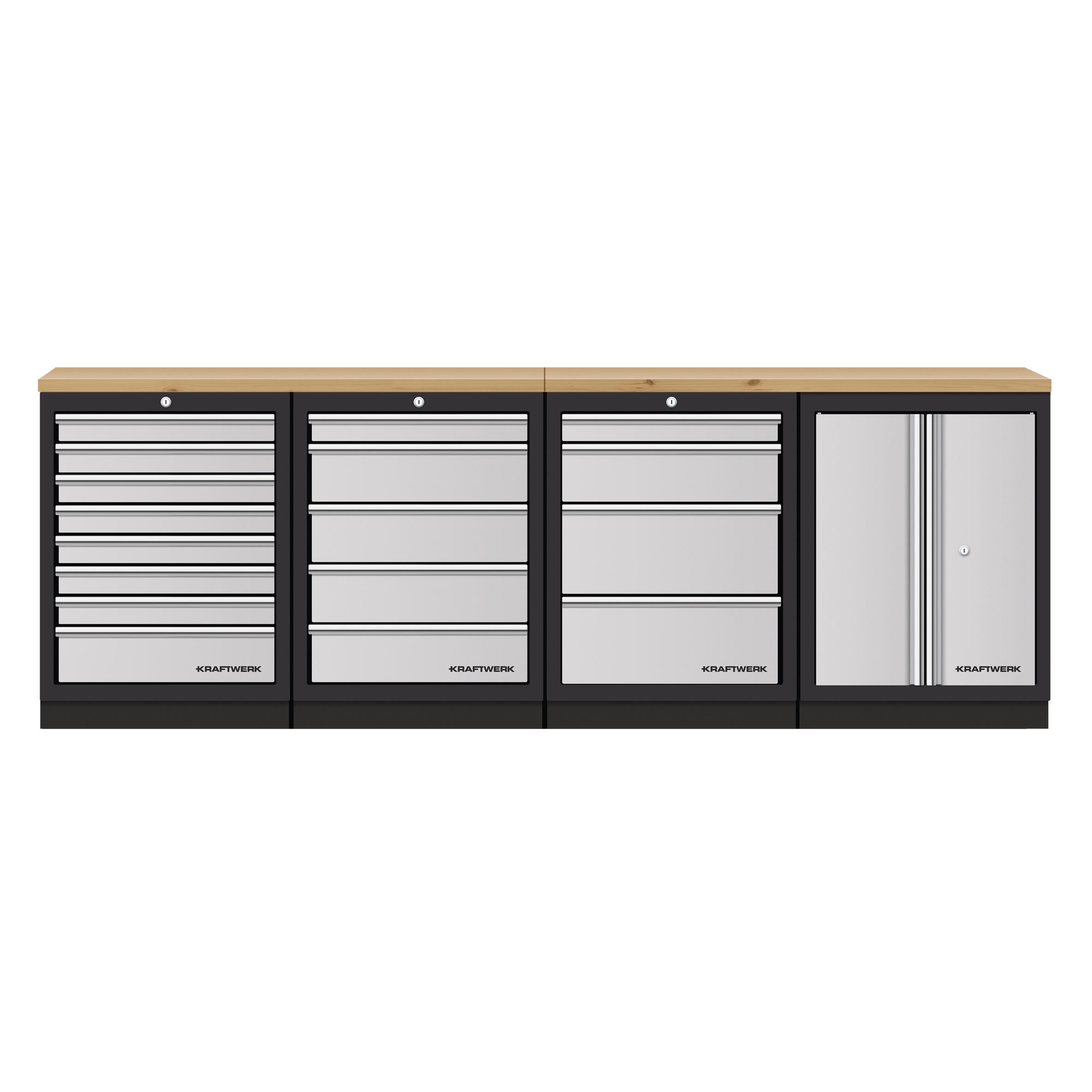 Kraftwerk Mobilio 4er Kombi Standard (45.80 cm, 91 cm) (3964K-854S)