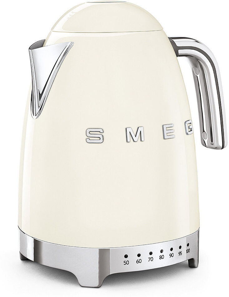 Smeg KLF04 50s Style Retro Variable Temperature Kettle Cream 1.7L
