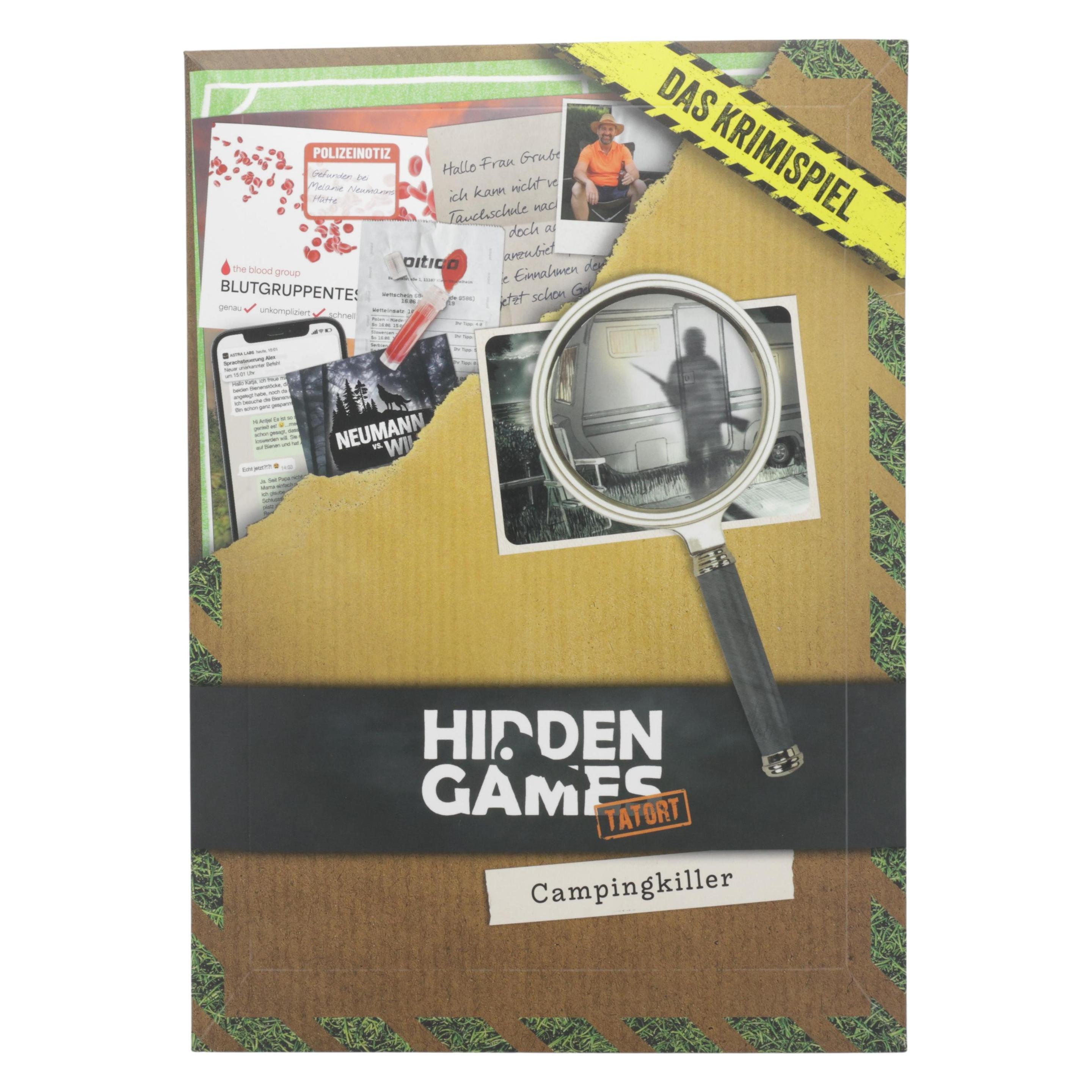 Hidden Games Campingkiller - Krimispiel (Deutsch, 1 - 6 Spieler) (4260686490984)
