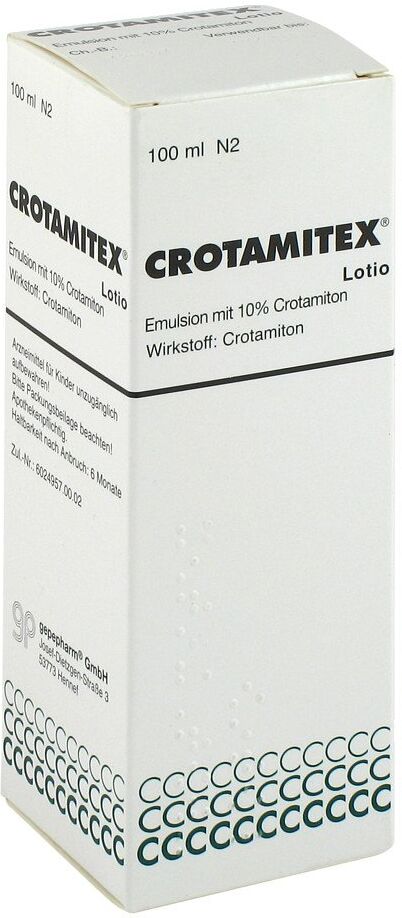 Crotamitex zur Krätze Behandlung