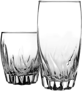 Uplift Curations 12 Piece Clear Glassware Set Durable Highball Rocks Glasses Dishwasher Safe Ideal Home Parties Gift 12 Piece Clear Glassware Set Durable Highball Rocks Glasses Dishwasher Safe Ideal Home Parties Gift