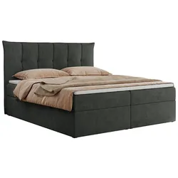 BOXBETT PREMIUM 10 140/200 Dunkelgrau Struktur - H4