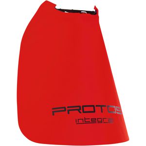 Protos Schutzhelm-Nackenschutz 204065, rot, für Integral Forsthelm