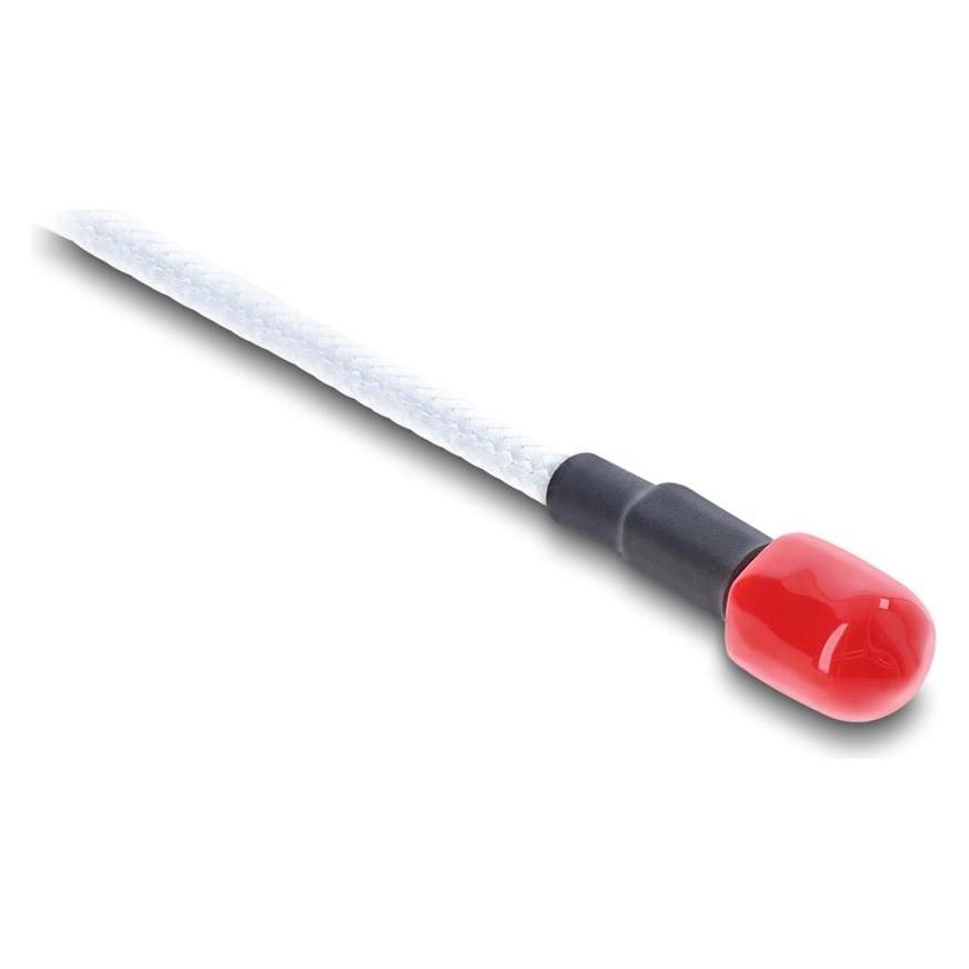 Delock Staubschutz für SMA Stecker 10 Stück Silikon rot (60895) (60895)