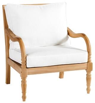 Ceylon Teak Lounge Chair - Ballard Designs