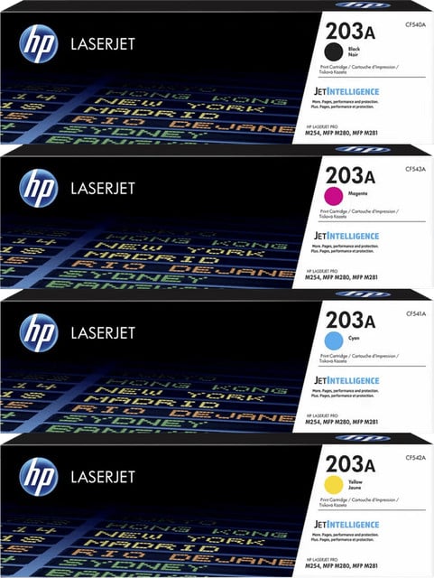 HP 203A Toners Combo Pack