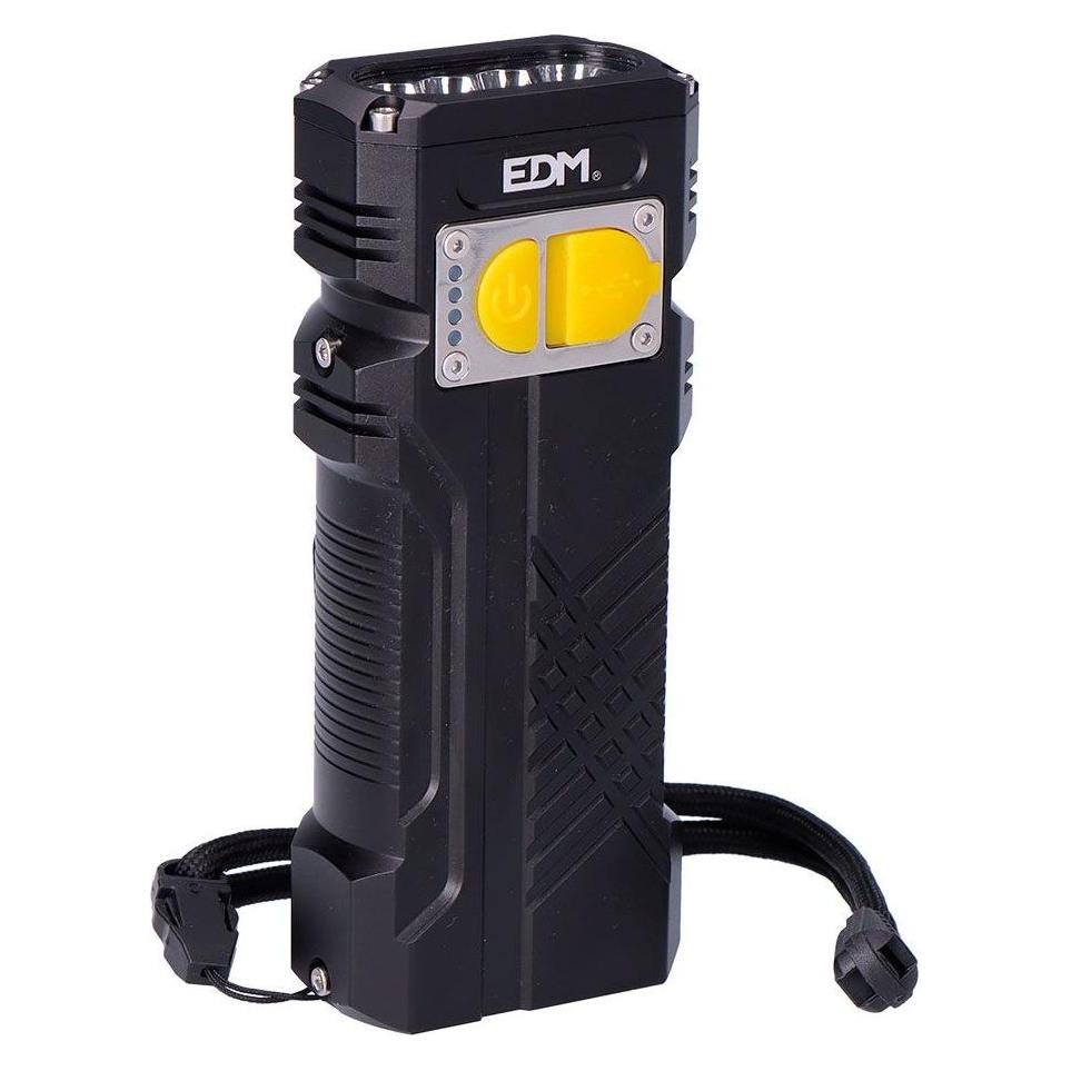 EDM Taschenlampe (13.20 cm, 10000 lm) (57627339)