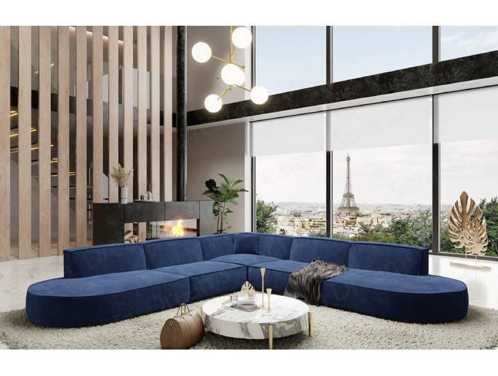 Stoff Ecksofa Alegranza L-Form