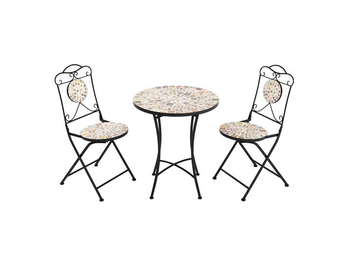 Bistroset MOSAIK 3-teilig bunt