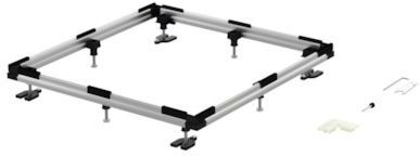 Bette Einbausystem Universal Basic B506249 120 x 80 cm, für bodengleiche Montage