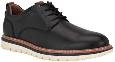 Tommy Hilfiger Virat - Mens 9 Black Oxford Shoes Medium