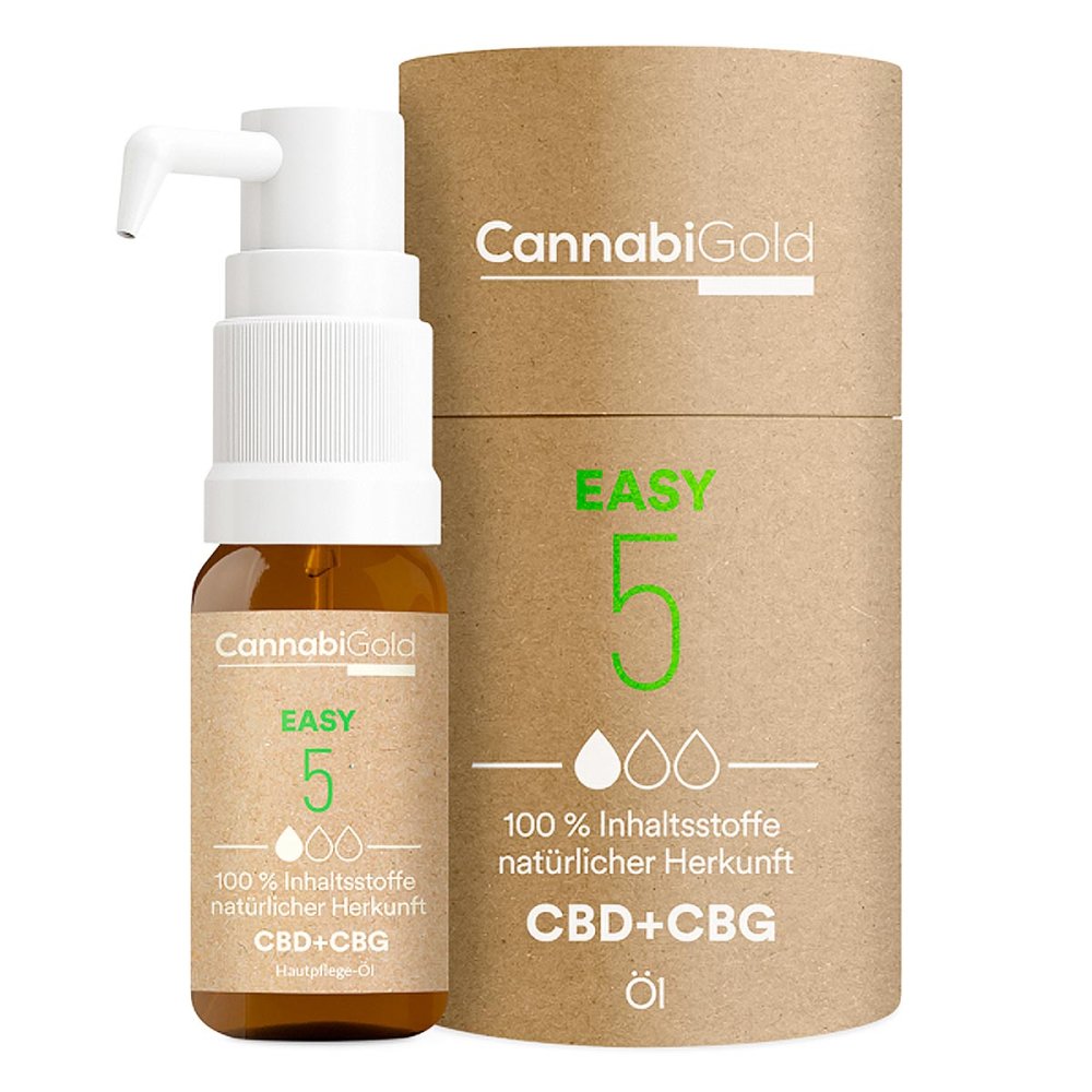 Mediakos GmbH Cannabigold Easy 5 CBD+CBG Öl 19227491
