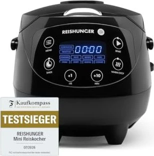 Reishunger Digitaler Mini Reiskocher 542-MDRK (542-MDRK-B)