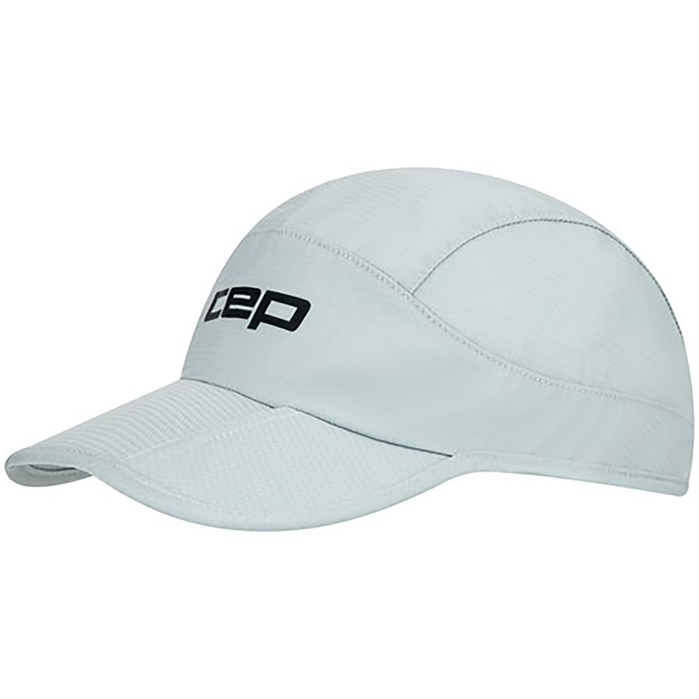 CEP Run Foldable Cap Basecaps grau Laufen | Trailrunning Klein verpackbar