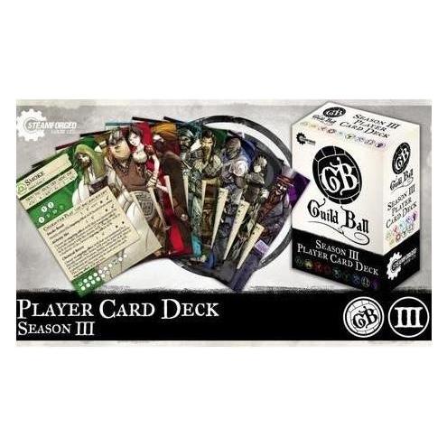 Steamforged Games Guild Ball Saison 3 Feldspielerkartendeck (DE-Ausgabe) (SFGBACC03002D)