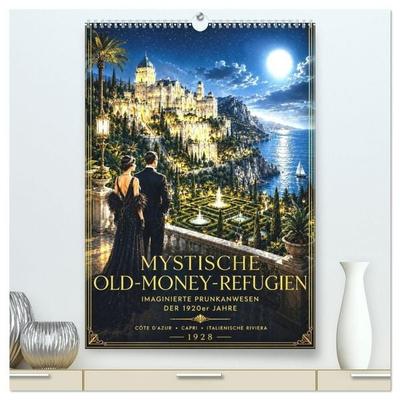 Mystische Old-Money-Zufluchtsorte (hochwertiger Premium Wandkalender 2027 DIN A2 hoch), Kunstdruck in Hochglanz