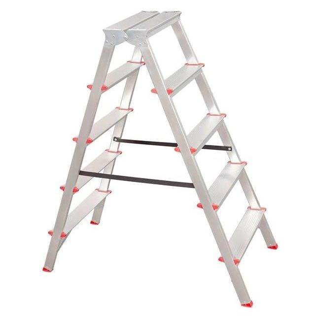 Haushalt Doppelstufen-Leiter (Stehleiter, 120 cm) (1925 HAUSHALT)