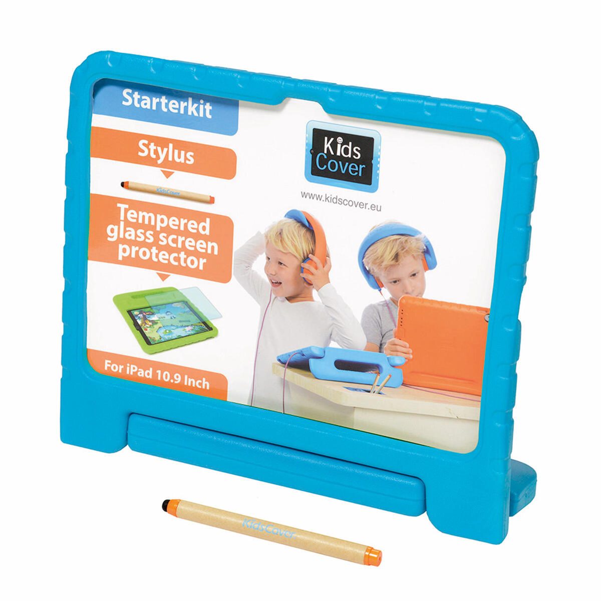 Parat PARAPROJECT® KIDSCOVER für iPad 10,9" (10./11. Gen), inkl. Stylus, blau 990624445