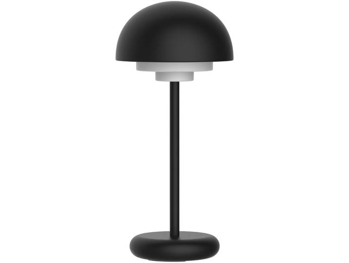 Tischlampe Smukke Schwarz Polycarbonat H 33.5 cm 180 lm - Lichtfarbe: Warmweiss