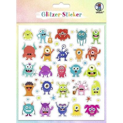 URSUS Dekorationsartikel Glitzer-Sticker Fun 05