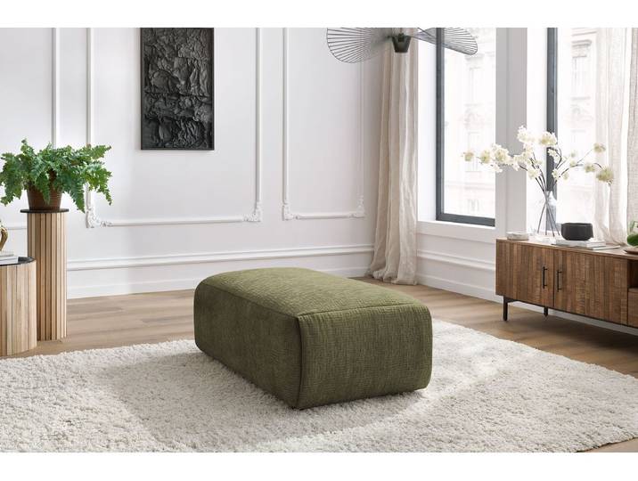 Pouf petit JEANNE tissu texturé