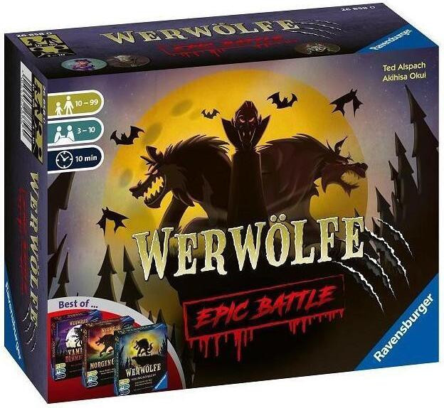 Ravensburger Werwölven - Epische Strijd - Gezelschapsspel voor 3 tot 10 spelers vanaf 10 jaar