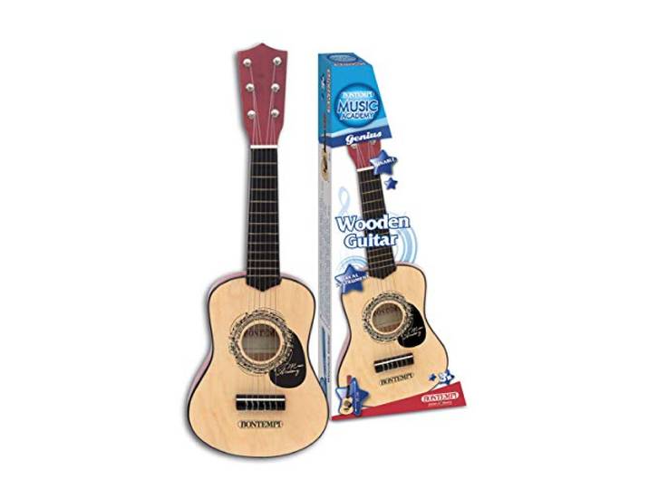 Houten gitaar 6 snaren