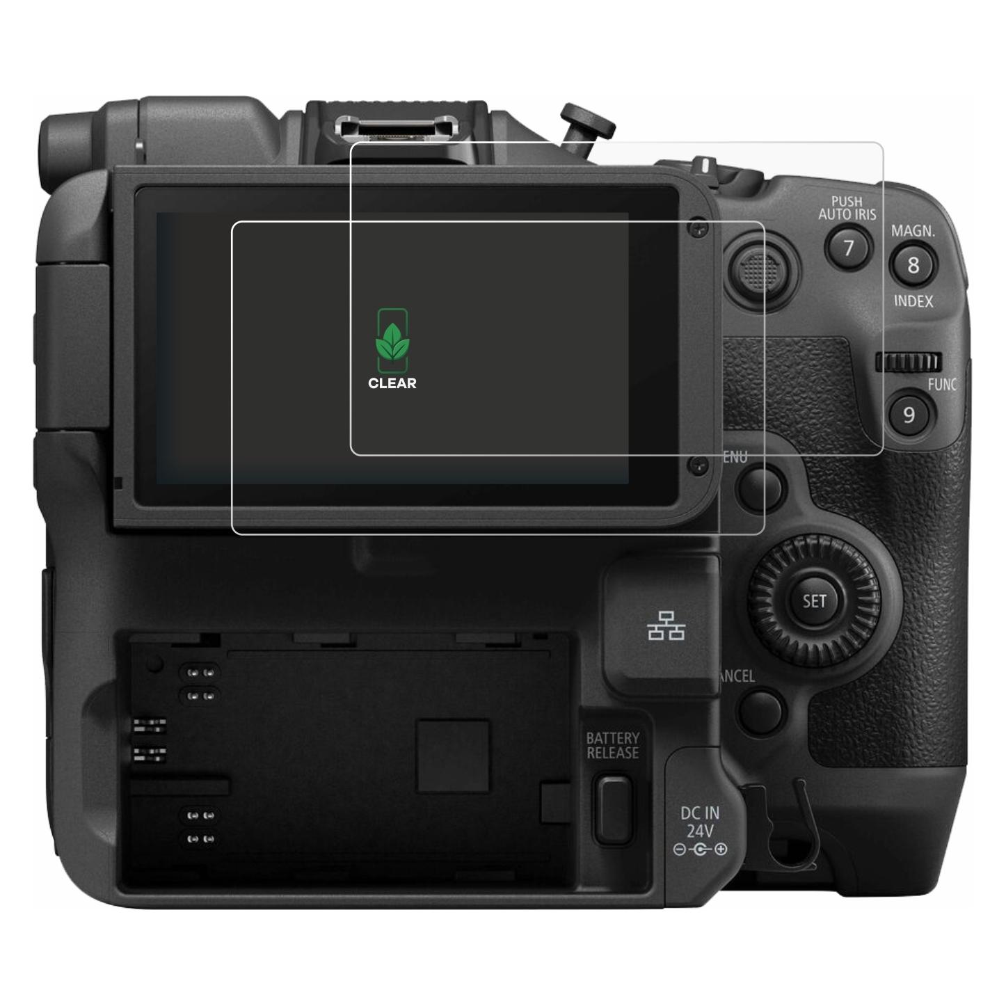 ScreenLeaf Schutzfolie für Canon EOS C80 Displayschutz Display Schutz Folie Klar Transparent (6165153)