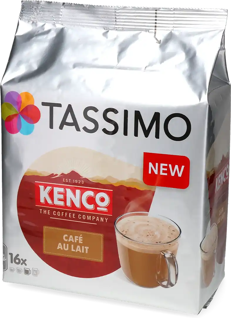 Kenco   Café au Lait - 16 capsules voor Tassimo