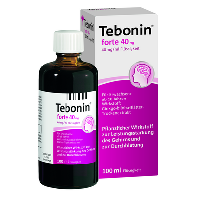 Dr.Willmar Schwabe GmbH & Co.KG TEBONIN forte 40 mg Lösung 100 ml 06995981