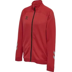 hummel Hml Lead Women Poly Zip Jacke - Damen - true red - L