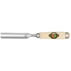 Kirschen Hohlbeitel 12 mm mit Weißbuchenheft 1431012 aus Spezial-Werkzeugstahl