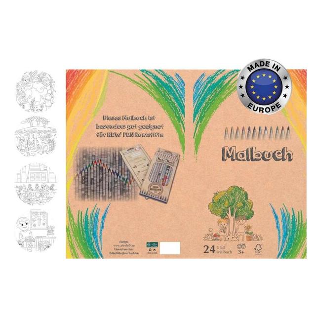NewPen Eco DIN A4 Malbuch (A4) (NP9.1)