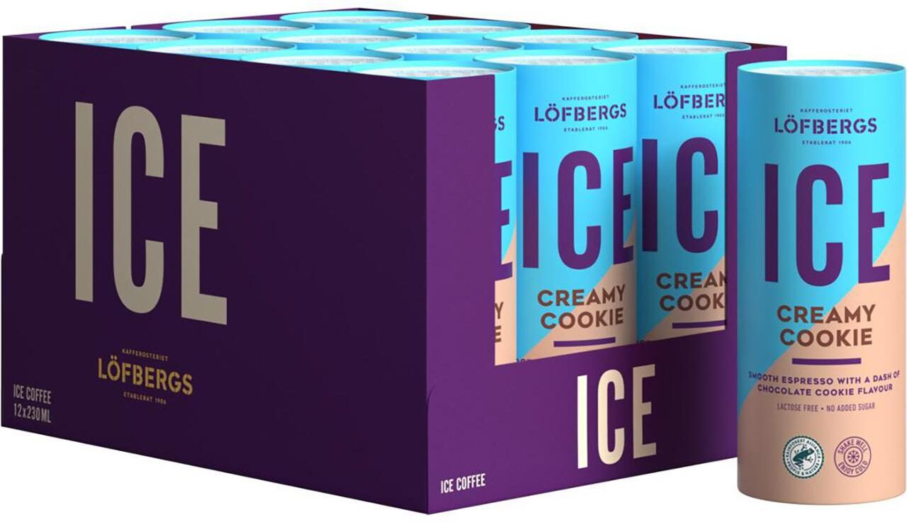 LÖFBERGS Iskaffe ICE Creamy Cookie 230ml