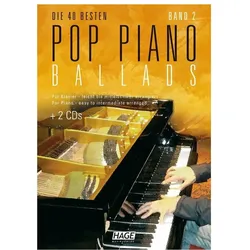 Pop Piano Ballads 2 mit 2 CDs, Sachbücher von Helmut Hage