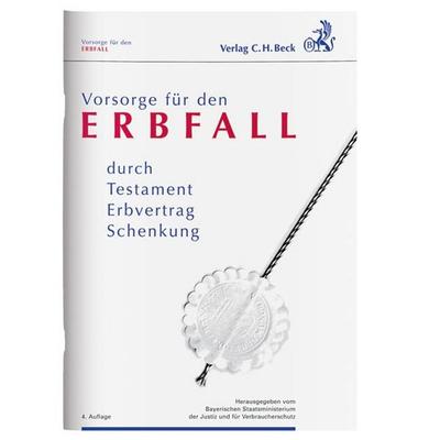 Vorsorge für den Erbfall, Geheftet von , C. H. Beck, 978-3-406-61717-1