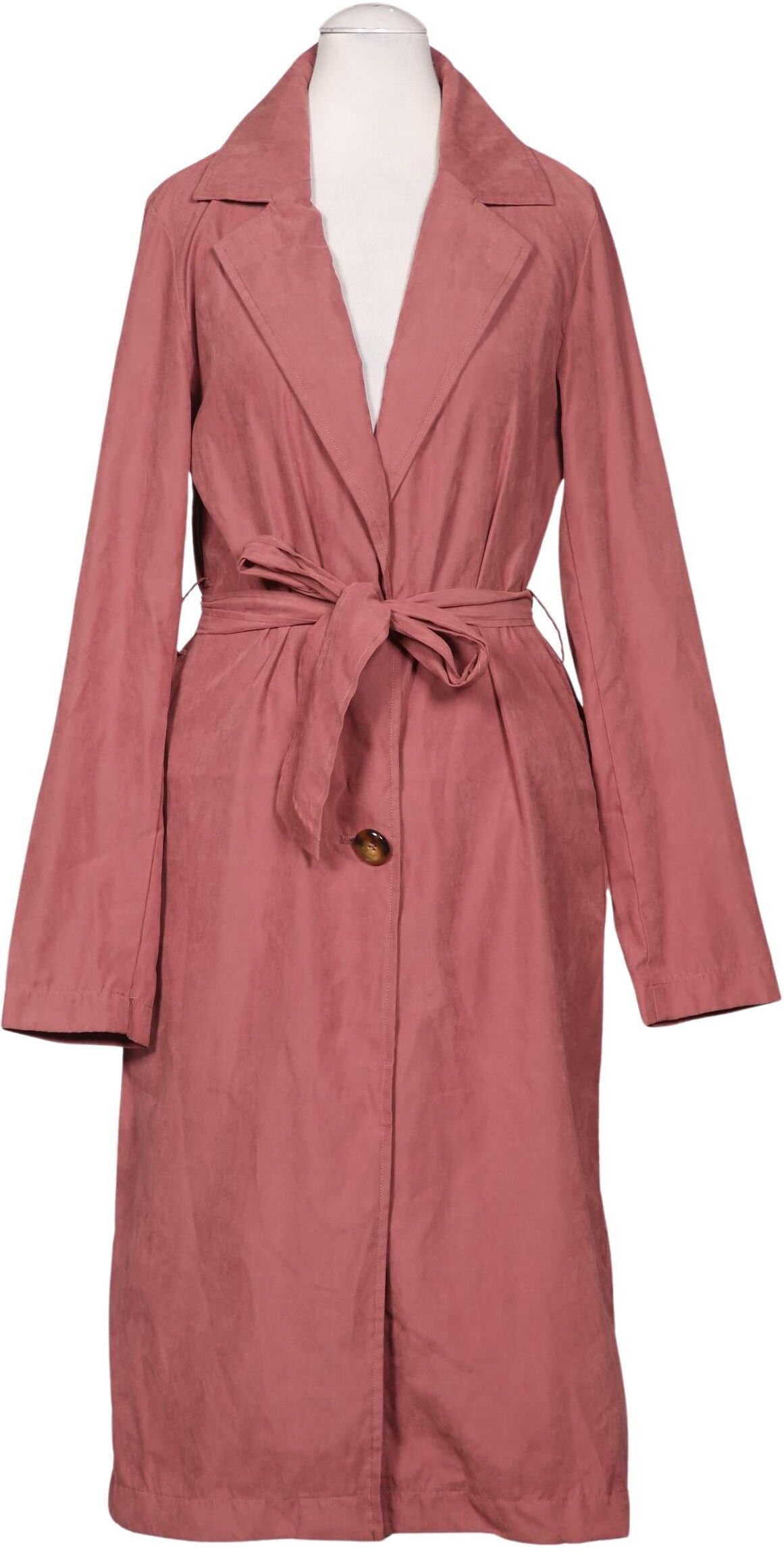 Jacqueline de Yong Damen Mantel, Pink, Gr. XS, Synthetik - Second Hand