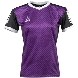 Select, Damen, Sportshirt, Player (XL), Schwarz, Violett